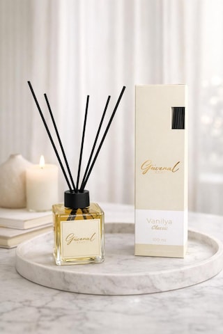 Gvnl Aura Serisi Bambu Çubuklu Oda Kokusu 100 Ml - Vanilya Vanilla
