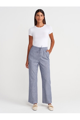 Dilvin 72144 Pijama Pantolon-lacivert Lacivert