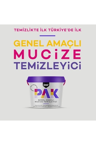Selsil Pak Genel Amaçlı Mucize Temizleyici 500 G x 2 Adet