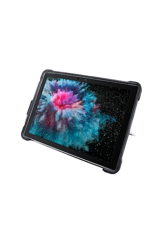 Microsoft Surface Pro 4-5-6-7 Kılıf Outdoor Darbe Emici Kılıf Siyah