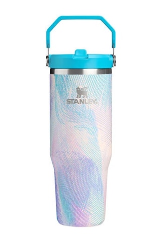 Stanley The Iceflow Flıp Straw 2.0 Tumbler 0.89l Pipetli Termos 10-13424-0663 Mavi