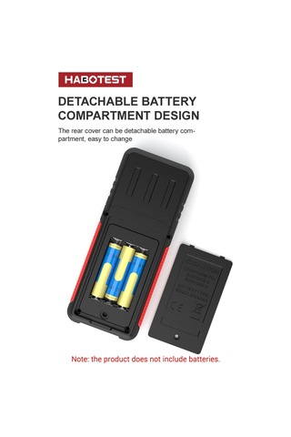 Habotest Ht609 Gaz Kaçak Dedektörü Yanıcı Gaz Dedektörü, Lcd Ekranlı Sesli Ve Görsel Alarm