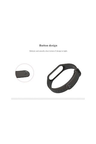 Xiaomi Mi Band 2 Uyumlu Zore Kordon-kırmızı