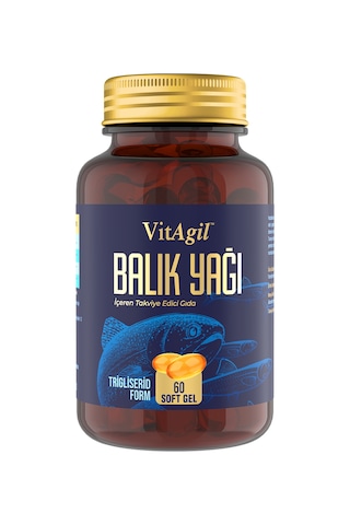 VitAgil Omega 3 1200 Balık Yağı 60 Tablet