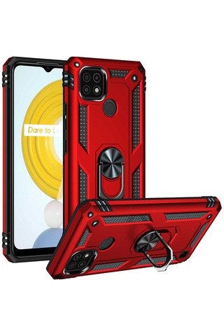 Rba Aksesuar Realme C21 Kılıf Rba Vega Kapak - Mavi Mavi