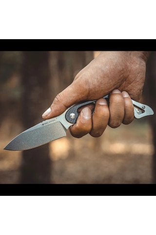 Real Steel Cormorant Apex Karbon Fiber Sap 14c28n Çelik Kamp Bıçağı 3723 Kum