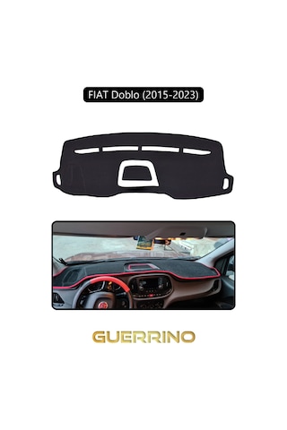 Fıat Doblo 2015-2023 Modellerine Uygun Eski Ortası Açıktorpido Koruma Kılıfı Siyah Kenar