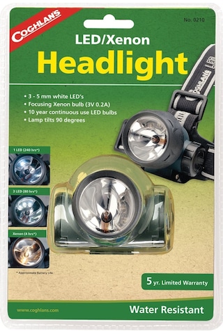 Coghlans Xenon Led Kafa Feneri Siyah