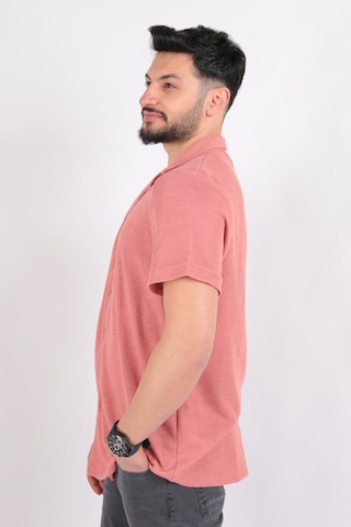 Cazador 2000 Erkek Kısa Kol Gömlek 24YCEEO02000-R0623 Gülkurusu