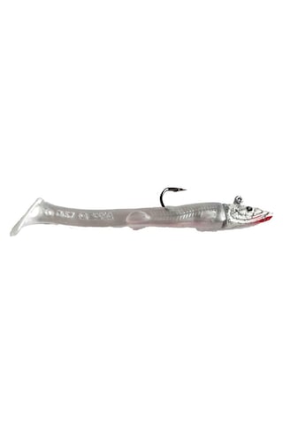 Naniwaosakashi V8 Jig 8cm 5.5gr Silikon Yem 3+5 Pearl Silver