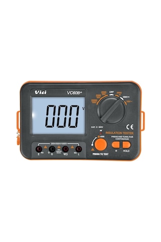 Vc60b + Dijital Yalıtım Direnci Test Cihazı Vıcı Megger Megohm Metre 250v 500v 1000v Yüksek Gerilim Ve Kısa Devre Giriş Alarmı