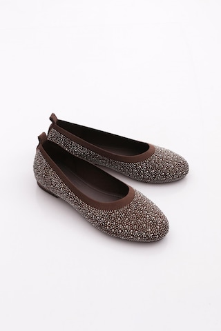Dgn Pm386-k4110 Kadin Babet Kahve Triko