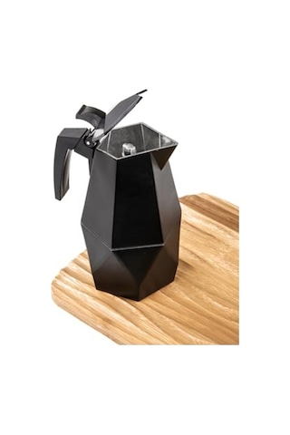 3 Cups Coffeehutt Bigg Coffee Kahve Demleme Kahve Ekipmanı Italyan Filtre Kahve Makinesi Kırmızı