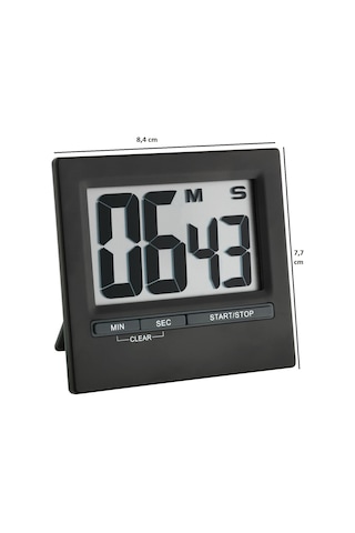 Tfa Mıknatıslı Dijital Zamanlayıcı. Geri Sayım Cihazı. Kronometre