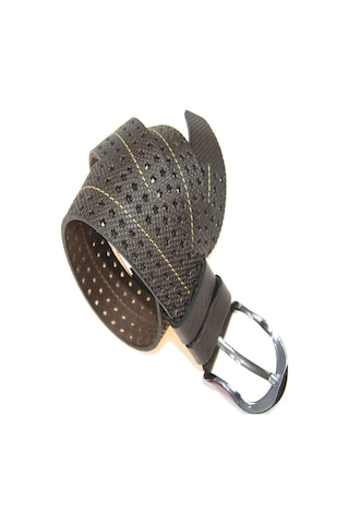 Hakiki Deri Erkek Yıldız Delikli Kot Kemeri 4,5 Cm Çok Renkli