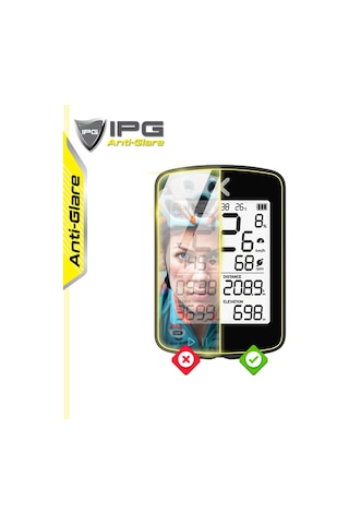 Xoss G/g+ Gen2 Gps Bisiklet Bilgisayarı Anti-glare Parlama Önleyici Mat Ekran Koruyucu 2 Adet