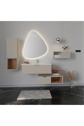 Kobos Bella Çekmeceli Ve Açık Raflı Alt Dolap Luna Kb700032 Diğer