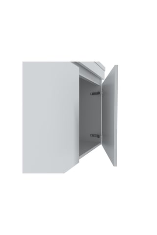 Teta Home Tokyo 100 Cm Mdf Banyo Dolabı Seti Beyaz