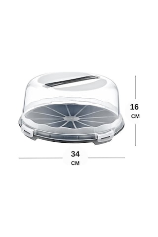 Flosoft Kilitli Borcam Saklama Kabı 34 CM