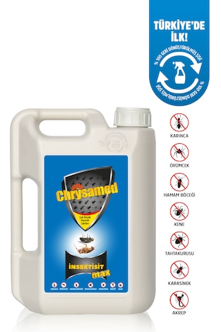 Chrysamed İnsektisitt Max Böcek İlacı 2 L + Trigger İlaçlama Tabancası