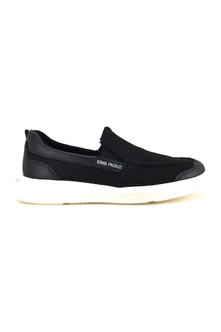 King Paolo F1182 Loafer Krakers - Siyah - Erkek Ayakkabı,tekstil Spor Ayakkabı-siyah Siyah