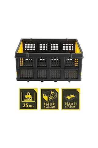 Stanley Ft505 25Kg Katlanır Çok Amaçlı Taşıma  Sepeti