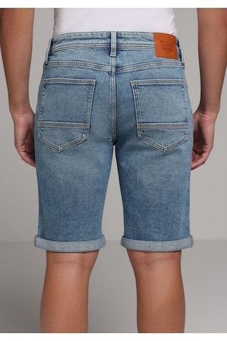 Colin's Colins Straight Fit Düşük Bel Düz Erkek Light İndigo Denim Jean Şort Cl1081085 Q1.v1 Dn09019