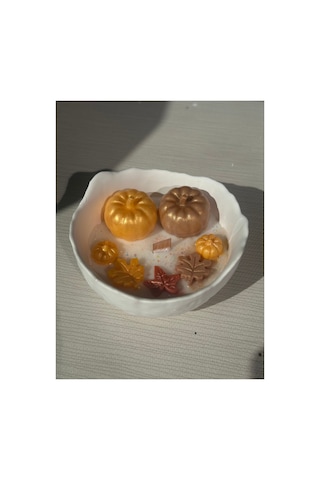 Taş Kasede Kabak Soya Mum