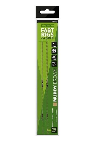 Spro Fast Rigs Muddy Hazır İğne Takımı 02 1/2