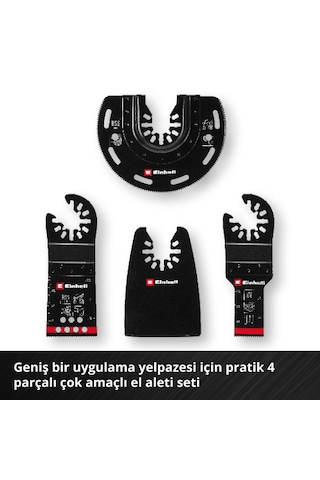 Einhell 4 Parça Çok Amaçlı Alet Seti - 49708104