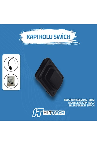 Kia Sportage 2017 2018 2019 2020 2021 İçin Sağ Dış Kapı Kolu Akıllı Anahtar