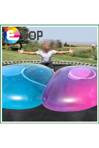 Etop 40/120 Cm Şişme Wubble Kabarcık Topu Balon Streç Açık Plaj Çocuk Oyuncak