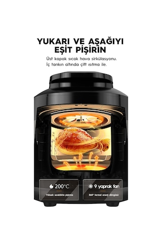 Yasomi Y85 Multi Cooker 2si1 Arada Fritöz Ve Elektrikli Düdüklü Tencere