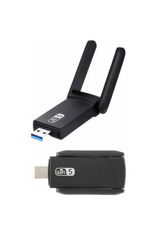 Mbps Wifi Alıcı Kablosuz Wifi Adaptörü Çift Band Nrzsnt - 1 Çift Antenli