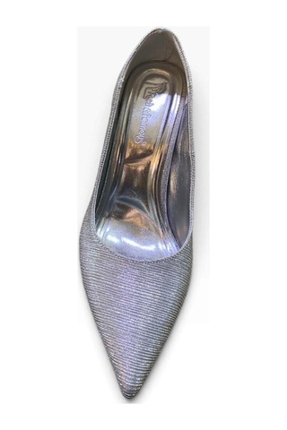 Ayem Kadın İnce Topuk Stiletto Gümüş - 940718581 Gümüş
