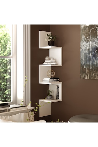 Yurudesign Shelf R9 Modern Duvar Rafı Kitaplık