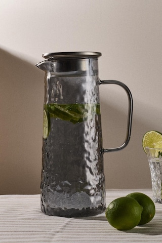 Sante Füme Cam Rüyası Filtre Kapaklı Sürahi 1300ml