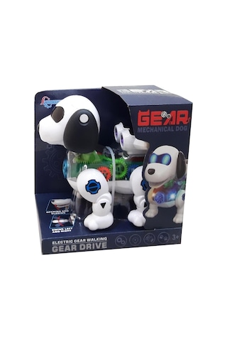 Işıklı Müzikli Robot Köpek