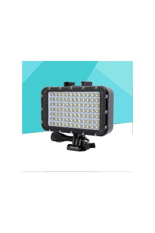 Sualtı Dalış Video Işıkları 84 Led 5000lm 50m 164ft Su Geçirmez Şarj Edilebilir Kısılabilir Gopro Nikon Panasonic Slr Kameralar İçin Diğer