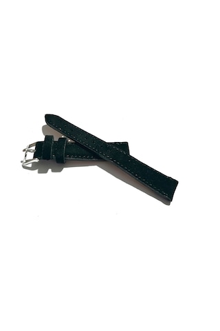 Fado&her Saate Uyumlu Kadife Görünümlü Saat Kordonu Siyah 20 Mm 434 Siyah