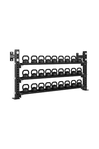 Rane Kettlebell Standı 3 Raflı Duvara Monte