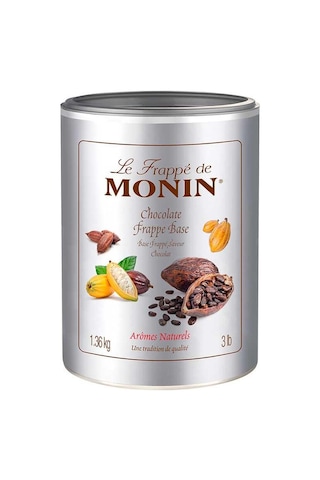 Monin Çikolata Aromalı Frappe Bazı 1360 G