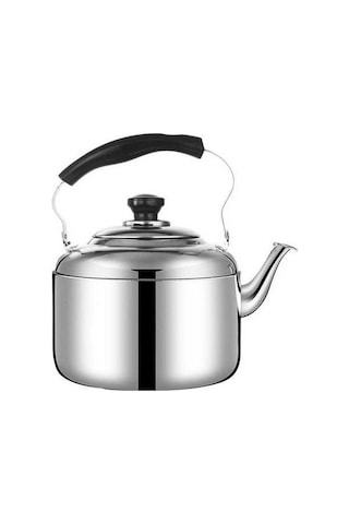 Fortunelane Soba Üstü 8 L Ergonomik Saplı Paslanmaz Çelik Çaydanlık Su Isıtıcısı Çelik