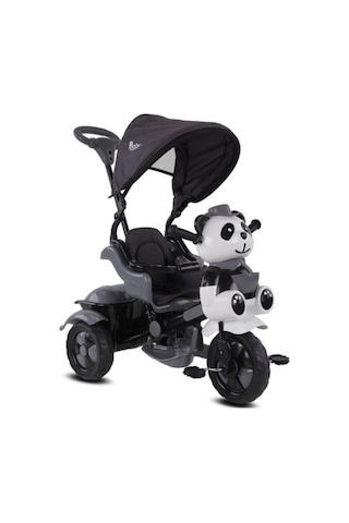 BabyHope 127 Little Panda 3 Tekerlekli Itmeli Bisiklet Gri BabyHope 127 Little Panda 3 Tekerlekli Itmeli Bisiklet Gri