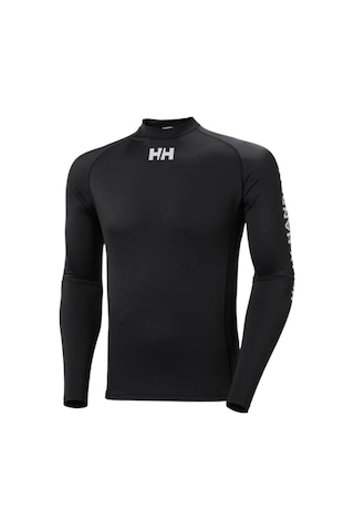 Helly Hansen Helly Hansen Waterwear Rashguard Likra Erkek Siyah Likra 001 Siyah