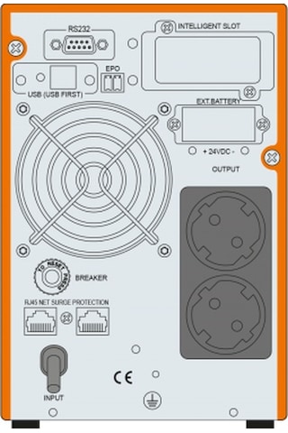 Makelsan Powerpack Se 1 Kva Online Ups 2x9a Akü
