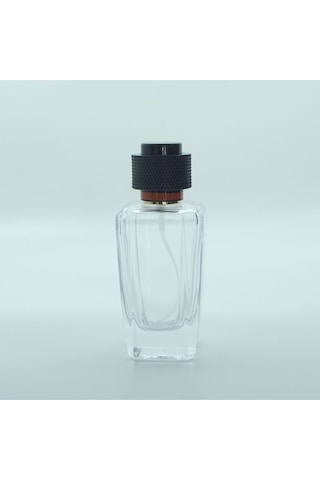 Parfüm Şişesi 50 Ml 5 Adet Konik Prizma Kolay Kapama Boş Şişe