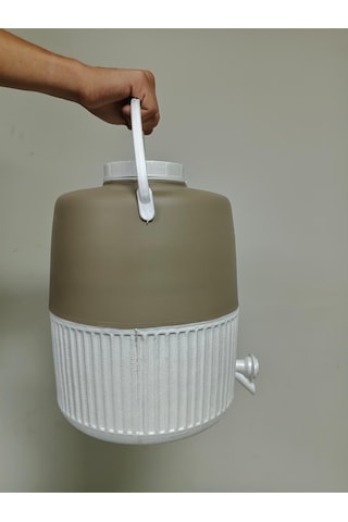 10 Lt Piknik Termos 1002 Super Picnic Cooler Jug Bej