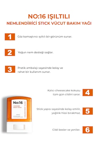 Sinoz No:16 Işılıtı Verici Mucizevi Stick 18 G