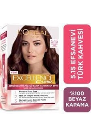 Loreal Excellence 5.15 Efsanevi Türk Kahvesi Saç Boyası (487776322)